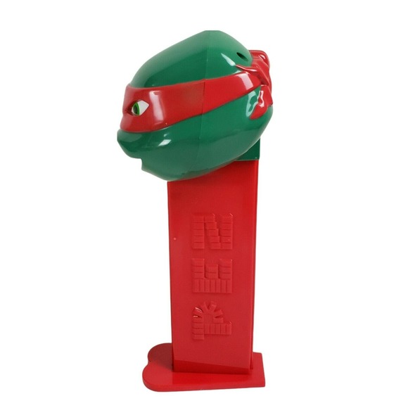 Teenage Mutant Ninja Turtle Raphael Giant Pez Candy Dispenser TMNT Fits Peez Pac - Picture 3 of 10